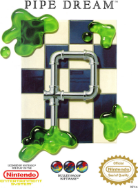 Pipe Dream NES US box art