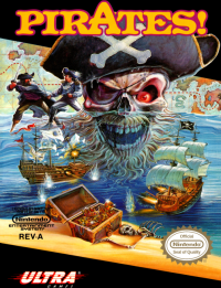Pirates PAL NES PAL box art