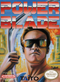 Power Blade NES US box art