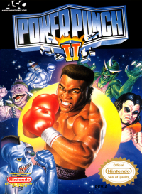 Power Punch II NES  box art