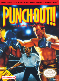 Punch-Out PAL NES PAL box art