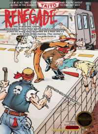 Renegade NES US box art