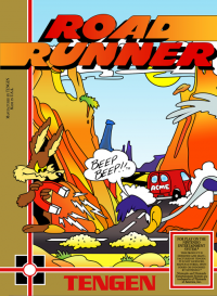 Road Runner NES  box art