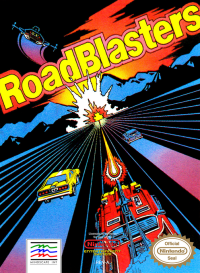 RoadBlasters NES US box art