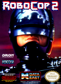 RoboCop 2 NES US box art