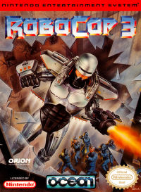 Robocop 3 NES US box art