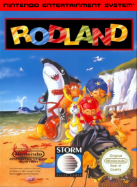 Rodland PAL NES PAL box art