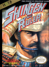 Shingen the Ruler NES box art