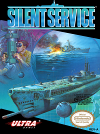 Silent Service PAL NES PAL box art