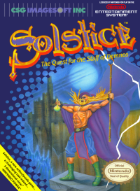 Solstice NES US box art