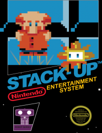 Stack Up NES US box art