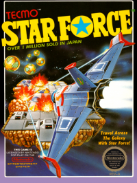 Star Force PAL NES PAL box art