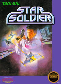 Star Soldier NES US box art