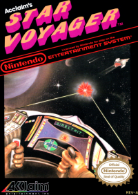 Star Voyager NES US box art