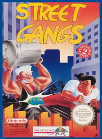 Street Gangs PAL NES PAL box art