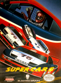 Super Cars NES US box art