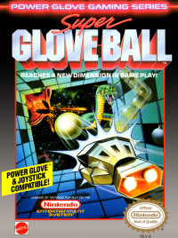 Super Glove Ball NES  box art
