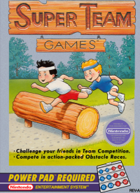 Super Team Games NES  box art