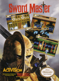 Sword Master NES US box art