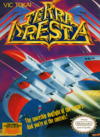 Terra Cresta NES  box art