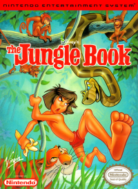 The Jungle Book NES US box art