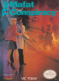 The Mafat Conspiracy NES US box art