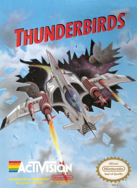 Thunderbirds NES US box art