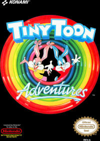 Tiny Toon Adventures NES  box art