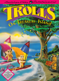 Trolls on Treasure Island NES US box art
