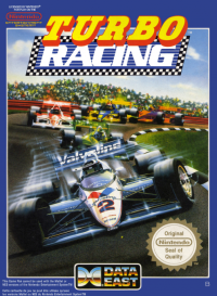 Turbo Racing PAL NES PAL box art