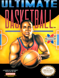 Ultimate Basketball NES US box art