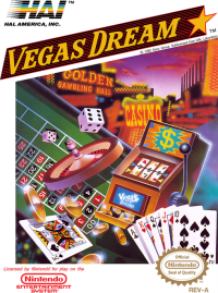 Vegas Dream NES US box art