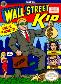 Wall Street Kid NES US box art