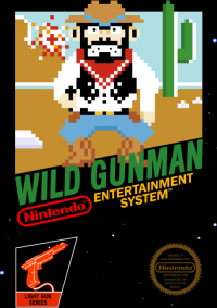 Wild Gunman NES US box art