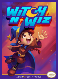 Witch n' Wiz NES  box art