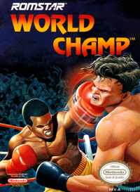 World Champ NES  box art