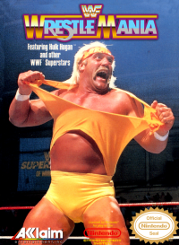 WWF Wrestlemania NES US box art