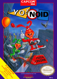 Yo Noid NES US box art