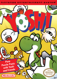 Yoshi NES US box art