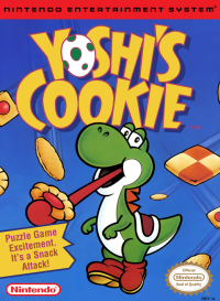 Yoshi's Cookie PAL NES box art