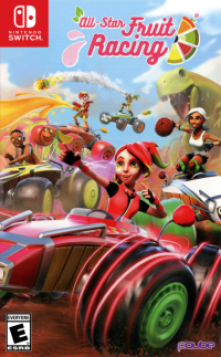 All Star Fruit Racing Nintendo Switch US box art