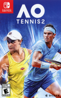 AO Tennis 2 Nintendo Switch US box art
