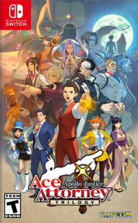 Apollo Justice: Ace Attorney Trilogy JP Nintendo Switch JP box art