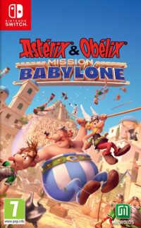 Asterix & Obelix: Mission Babylon PAL Nintendo Switch PAL box art