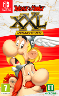 Asterix & Obelix XXL Romastered PAL Nintendo Switch PAL box art