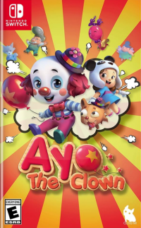 Ayo the Clown Nintendo Switch US box art