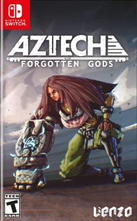 Aztech Forgotten Gods Nintendo Switch US box art