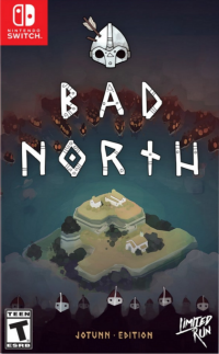 Bad North Nintendo Switch US box art