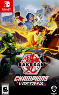 Bakugan: Champions of Vestroia Nintendo Switch US box art