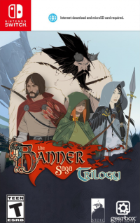 Banner Saga Trilogy PAL Nintendo Switch PAL box art